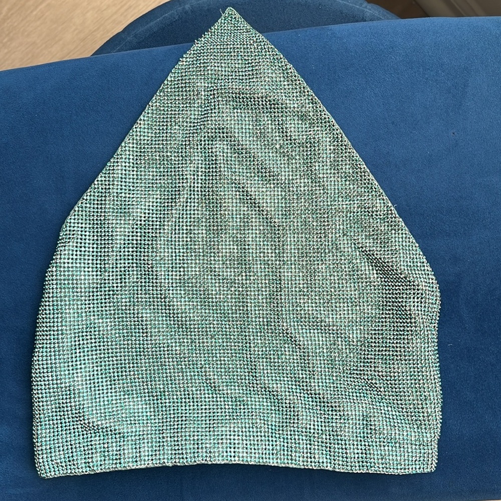 Kara Crystal Mesh Headscarf